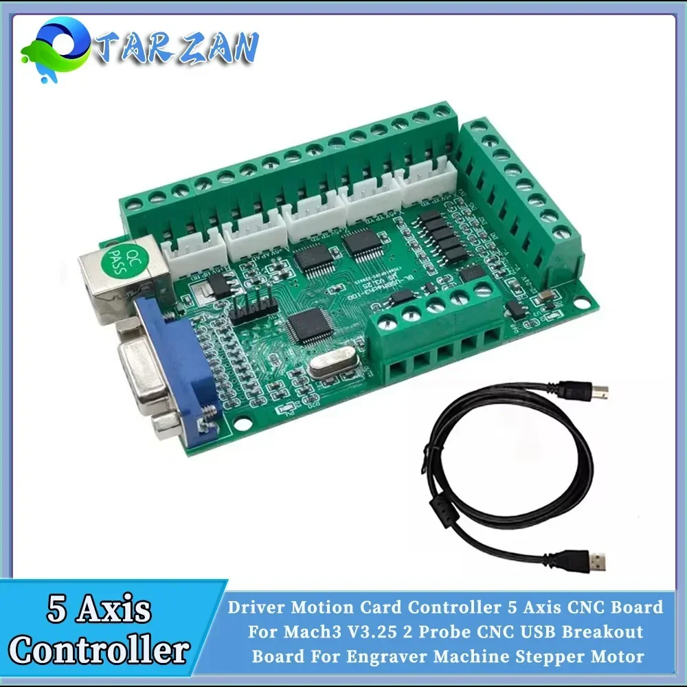 5 Axis Cnc Breakout Board Interface Mach3 - Placa de interface mach3 cnc de