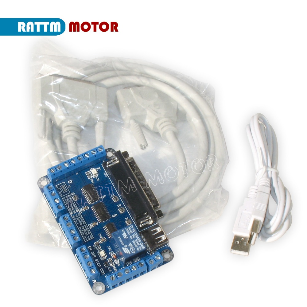 5 Axis Cnc Breakout Board Interface Mach3 - Placa de Interface CNC de 5