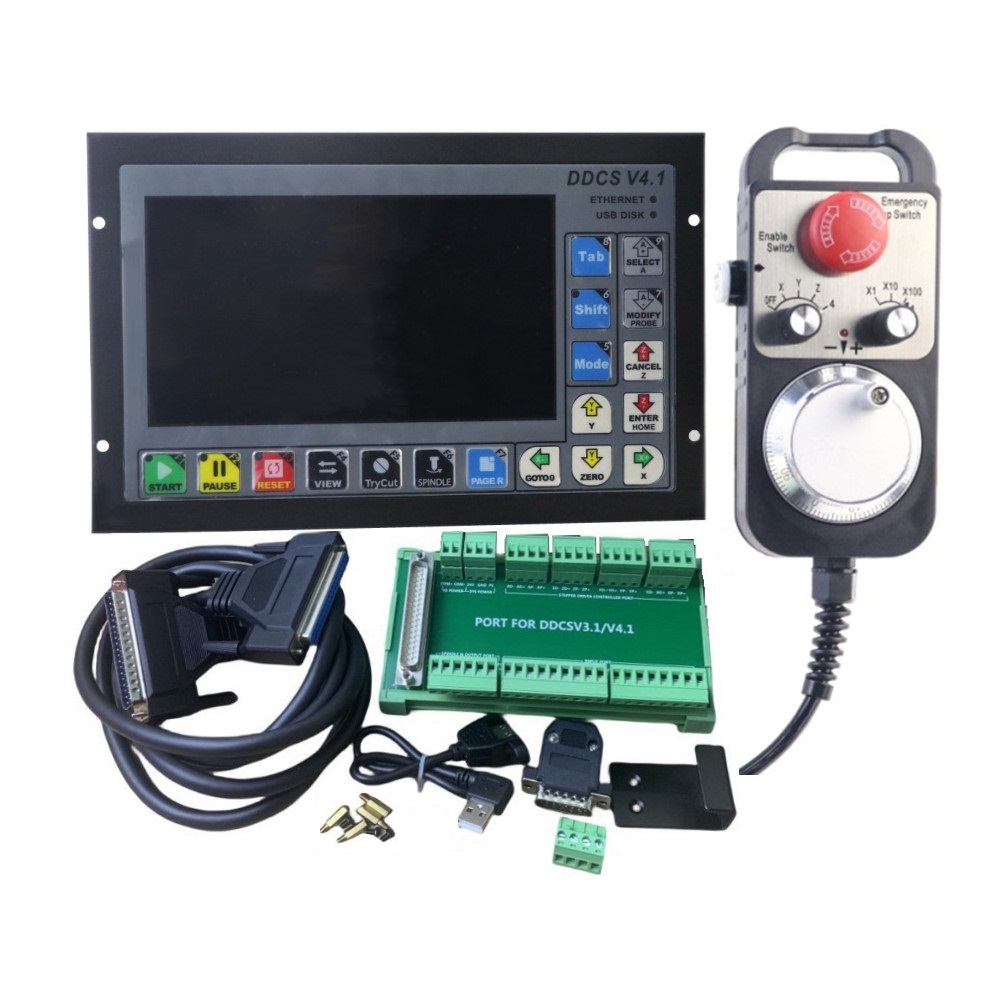 Ddcs V4.1 4 Axis Cnc Offline Controller - Kit Controlador de Movimento CNC DDCSV4.1