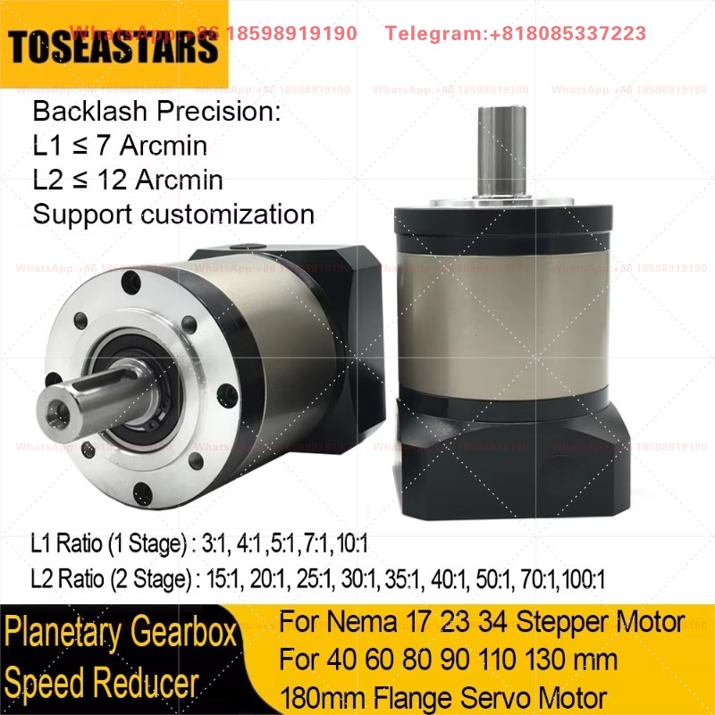 Redutor de velocidade com moto - Planetary Gearbox Reducer Nema 23 34 avaliação e preço