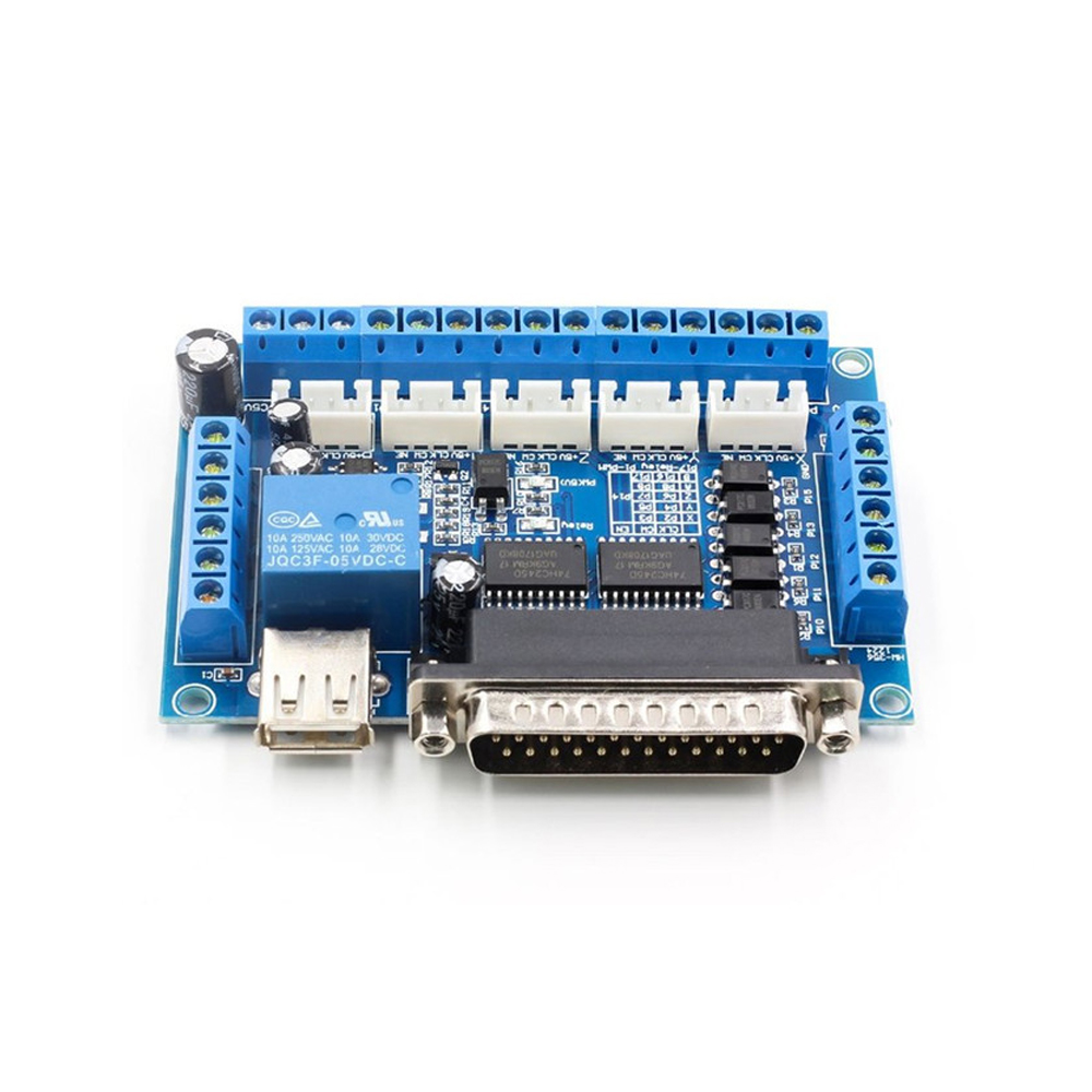 Adaptador de interface cnc de  - 5 Axis Cnc Breakout Board Interface Mach3 avaliação e preço