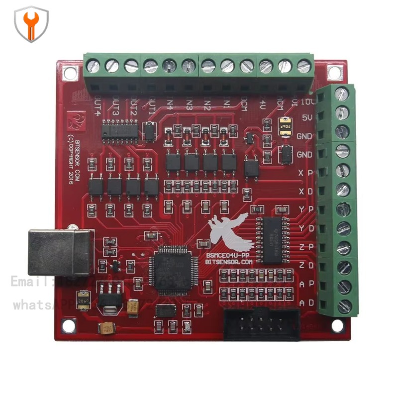 Placa de fuga CNC USB MACH3 10 - Mach3 Usb Cnc Controller 4 Axis 100Khz avaliação e preço