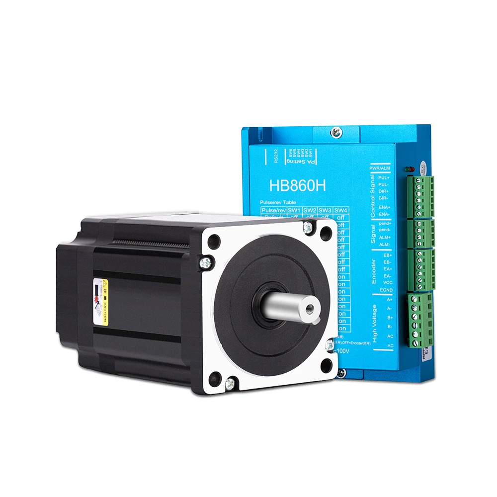 Yun duan nema34 kit de driver  - Hybrid Servo Driver Nema 34 8.5Nm avaliação e preço